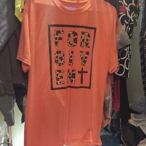 Orange Graphic Kids T-Shirt